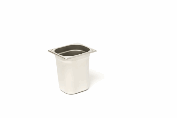 Bac gastro GN1/6 Inox - 200mm - 3.3 Lt