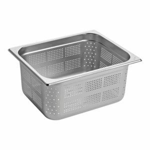 Bac gastro perforé inox GN1/2 - 150mm 20 LT