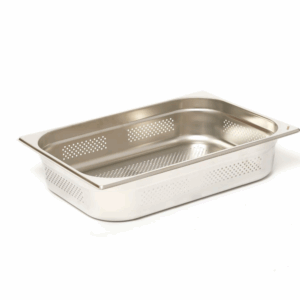 Bac gastro GN 2/3 inox -100 mm perforé