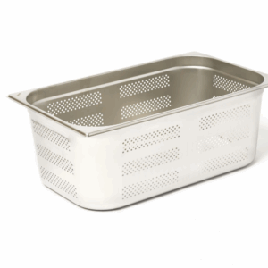 Bac gastro perforé inox GN1/1 - 200 mm