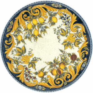 Assiette pizza Napoli Tuscany Ø33cm