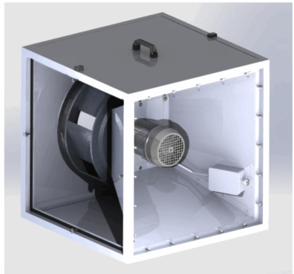 Ventilateur hors flux 4000M³H