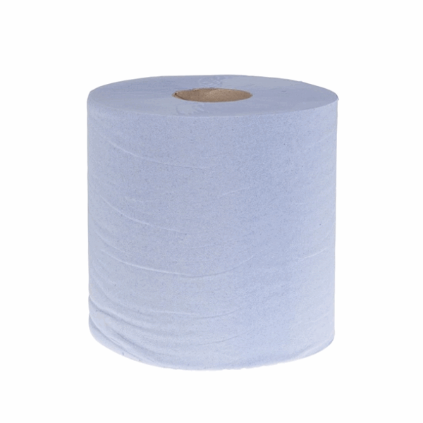Bobine bleu cellulose 2plis