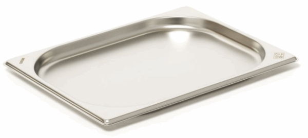 Bac gastro GN1/2 Inox - 20mm - 1.2 Lt