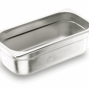 Bac gastro GN1/2 Inox - 100mm- 8 Lt