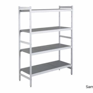 Etagère de rangement 4 niveaux : 1200x460x1800mm