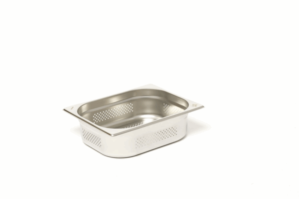 Bac gastro perforé GN 1/2 inox -200 mm 27.8 LT