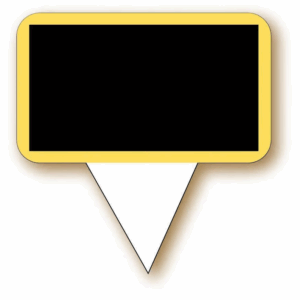 Etiquettes Toque beige 6x8cm