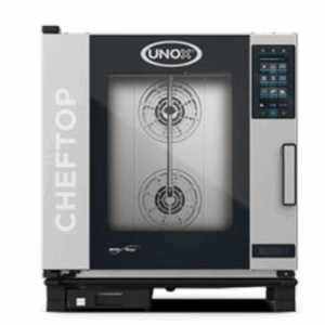 Four électrique mixte 7 niveaux GN1/1 avec lavage auto.