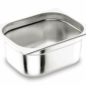 Bac gastro GN1/9 inox - 65mm - 0.7 Lt