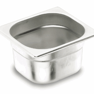 Bac gastro GN1/6 Inox - 65mm - 1.1 Lt