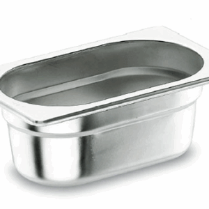 Bac gastro GN1/4 Inox - 150mm - 4.1 Lt