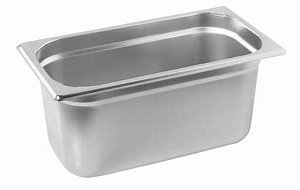 Bac gastro GN1/3 Inox - 150mm - 5.9 Lt
