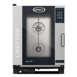 Four électrique mixte 10 niveaux GN1/1 avec lavage auto.