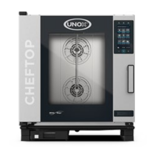 Four électrique mixte 7 niveaux GN1/1 avec lavage auto.