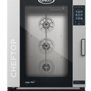 Four électrique mixte 10 niveaux GN 2/1 avec lavage auto.