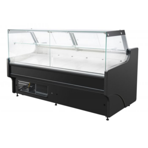 Comptoir réfrigéré vitre droite + réserve: 1580x940mm
